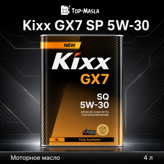 Моторное масло Kixx GX7 SP 5W-30 Моторное масло Kixx GX7 SP 5W-30