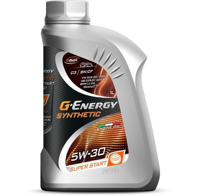 Моторное масло G-Energy Synthetic Super Start 5W-30