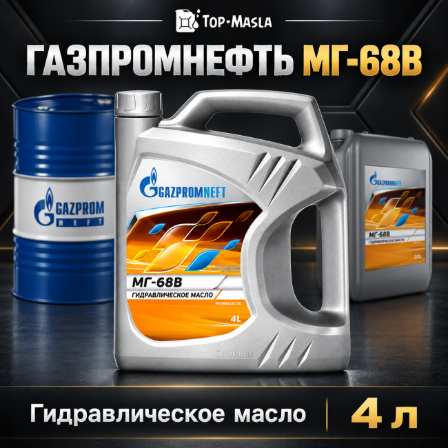 Гидравлическое масло Газпромнефть МГ-68В