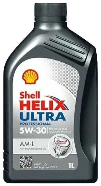 Shell Masla Моторное масло Shell Helix Ultra Professional AM-L 5W-30 от 1 189 руб ...
