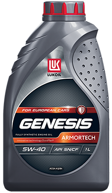 Моторное масло LUKOIL GENESIS ARMORTECH 5W-40