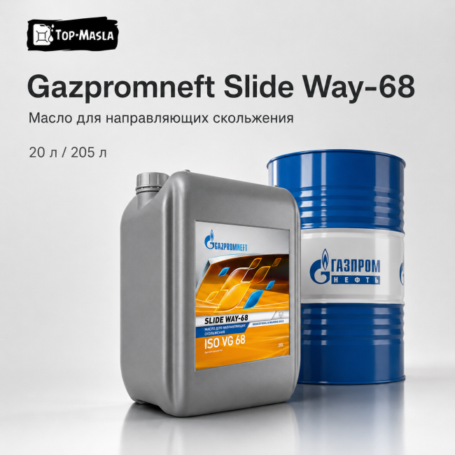 Масло для направляющих скольжения Gazpromneft Slide Way-68 Масло для направляющих скольжения Gazpromneft Slide Way-68