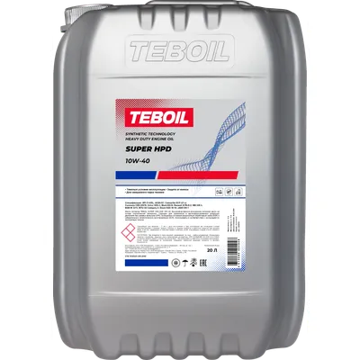 Моторное масло TEBOIL Super HPD 10W-40 Моторное масло TEBOIL Super HPD 10W-40