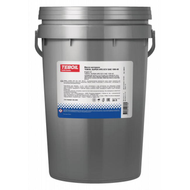 Моторное масло TEBOIL SUPER HPD ECV 10W-40 Моторное масло TEBOIL SUPER HPD ECV 10W-40