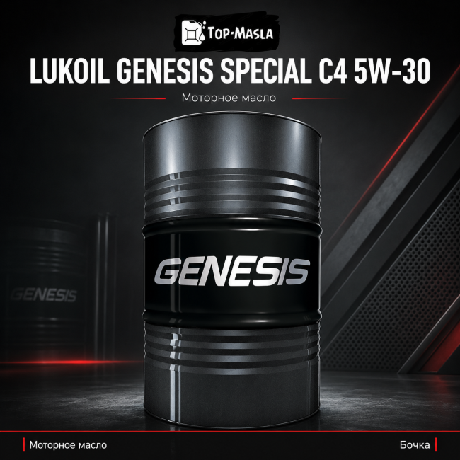 Моторное масло ЛУКОЙЛ GENESIS SPECIAL C4 5W-30 Моторное масло ЛУКОЙЛ GENESIS SPECIAL C4 5W-30