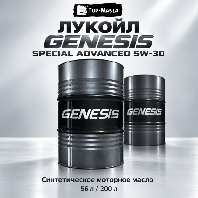 Моторное масло ЛУКОЙЛ GENESIS SPECIAL ADVANCED 5W-30 Моторное масло ЛУКОЙЛ GENESIS SPECIAL ADVANCED 5W-30