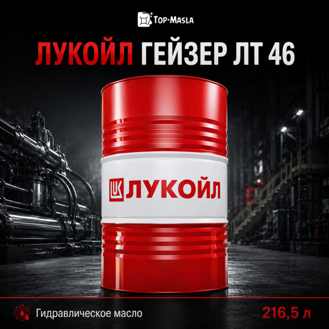 Гидравлическое масло ЛУКОЙЛ ГЕЙЗЕР ЛТ 46