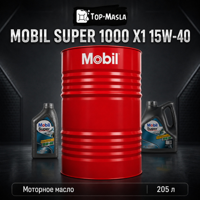 Моторное масло MOBIL SUPER 1000 X1 15W-40 Моторное масло MOBIL SUPER 1000 X1 15W-40