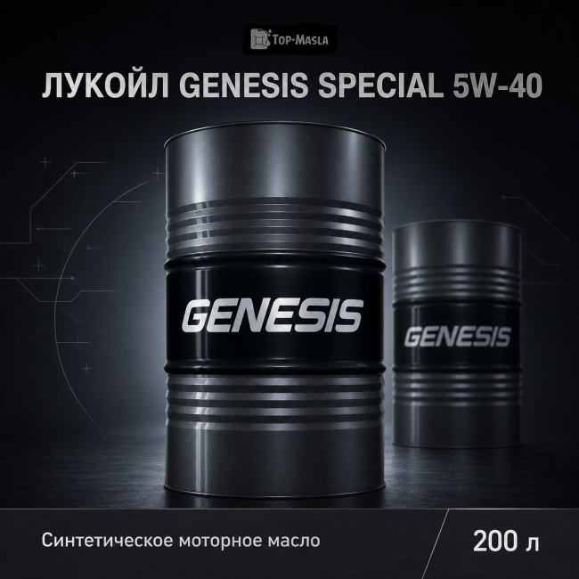 Моторное масло ЛУКОЙЛ GENESIS SPECIAL 5W-40 Моторное масло ЛУКОЙЛ GENESIS SPECIAL 5W-40