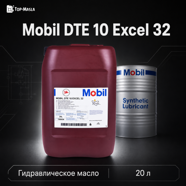 Гидравлическое масло Mobil DTE 10 Excel 32