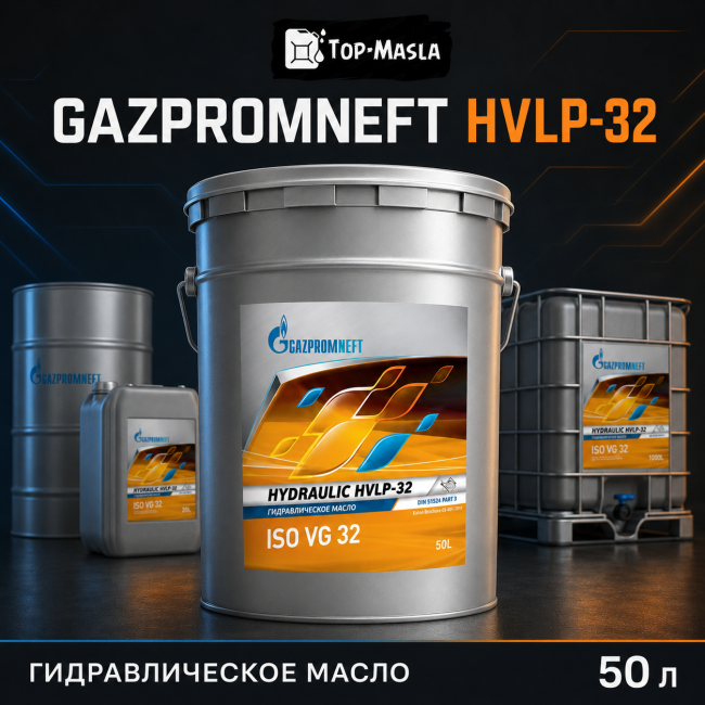 Гидравлическое масло Gazpromneft HVLP-32