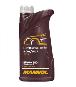 Моторное масло MANNOL Longlife 504/507 5W-30 7715