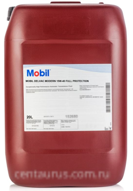 Моторное масло MOBIL DELVAC MODERN 15W-40 FULL PROTECTION Моторное масло MOBIL DELVAC MODERN 15W-40 FULL PROTECTION