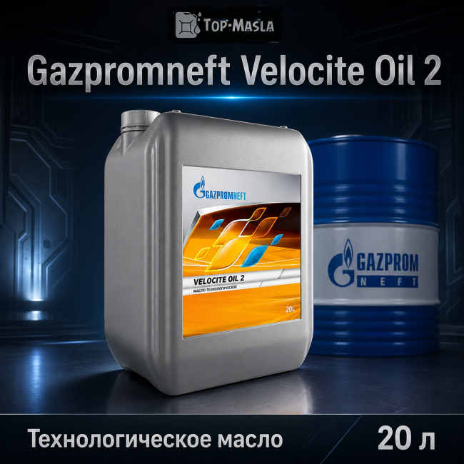Технологическое масло Gazpromneft Velocite Oil 2 Технологическое масло Gazpromneft Velocite Oil 2