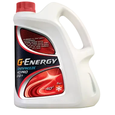 Охлаждающая жидкость G-Energy Antifreeze 40 PRO G12+ Охлаждающая жидкость G-Energy Antifreeze 40 PRO G12+