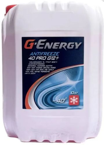 Охлаждающая жидкость G-Energy Antifreeze 40 PRO G12+ Охлаждающая жидкость G-Energy Antifreeze 40 PRO G12+