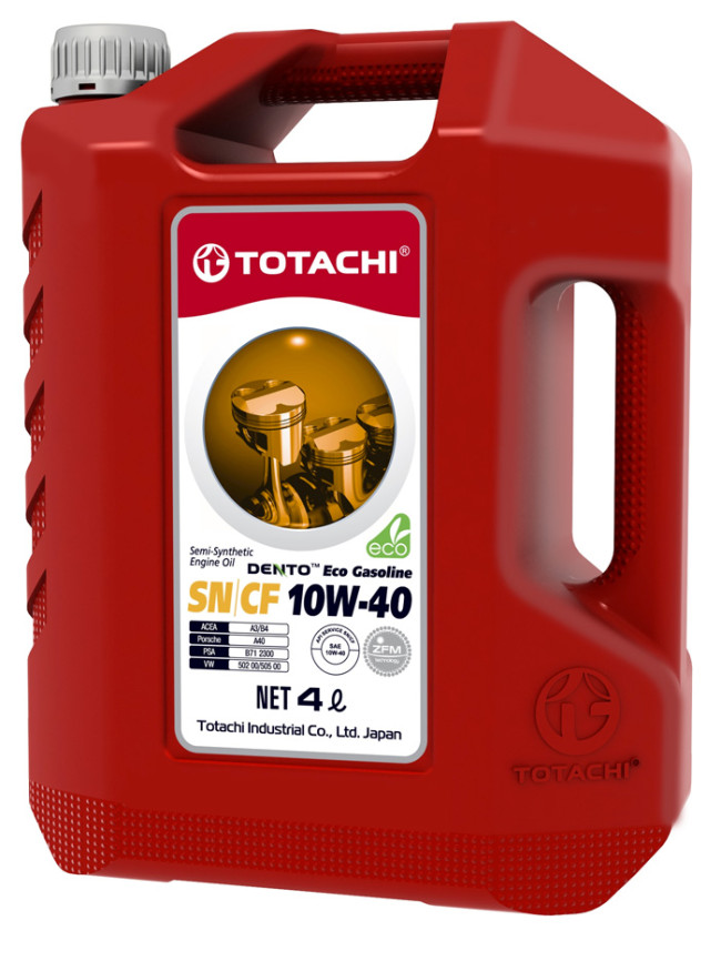 Моторное масло TOTACHI Eco Gasoline Semi-Synthetic SN/CF 10W-40 Моторное масло TOTACHI Eco Gasoline Semi-Synthetic SN/CF 10W-40