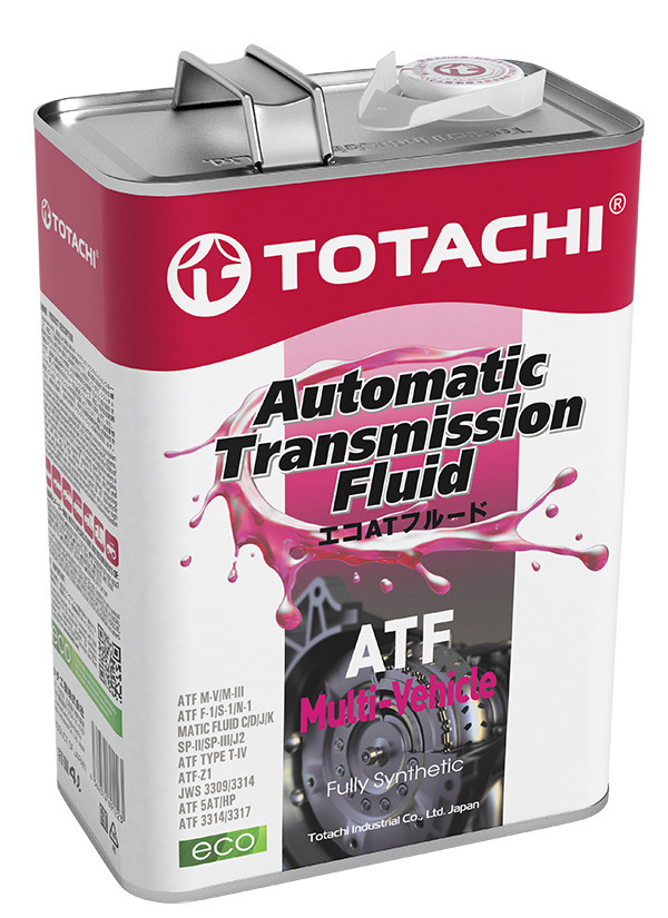 Трансмиссионное масло TOTACHI NIRO ATF MULTI-VEHICLE Трансмиссионное масло TOTACHI NIRO ATF MULTI-VEHICLE