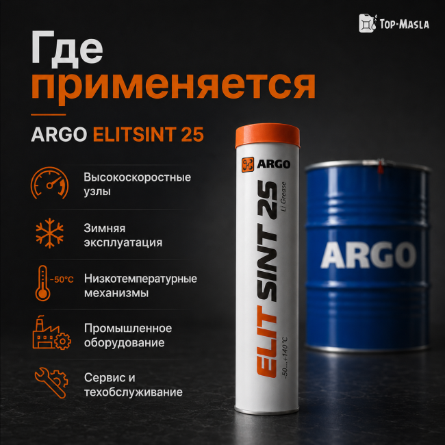 Смазка ARGO ElitSint 25 Смазка ARGO ElitSint 25