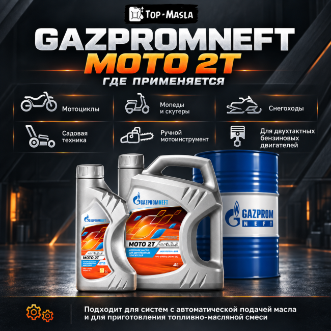Моторное масло Gazpromneft Moto 2T Моторное масло Gazpromneft Moto 2T