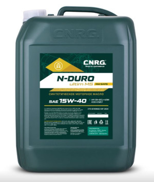 Моторное масло CNRG N-Duro Ultim MS 15W-40 CК-4/CJ-4/SN Моторное масло CNRG N-Duro Ultim MS 15W-40 CК-4/CJ-4/SN
