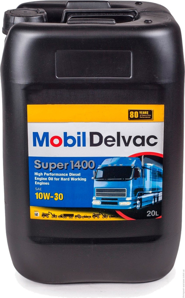 Моторное масло MOBIL Delvac Super 1400 10W-30 Моторное масло MOBIL Delvac Super 1400 10W-30