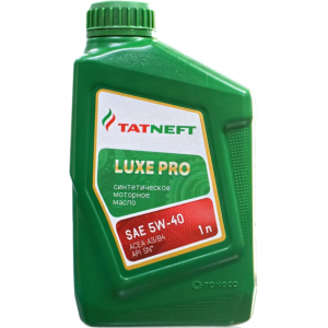 Моторное масло Татнефть LUXE PRO SAE 5W-40