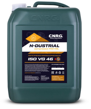 Компрессорное масло CNRG N-Dustrial Сompressor PAO VDL 46 Компрессорное масло CNRG N-Dustrial Сompressor PAO VDL 46