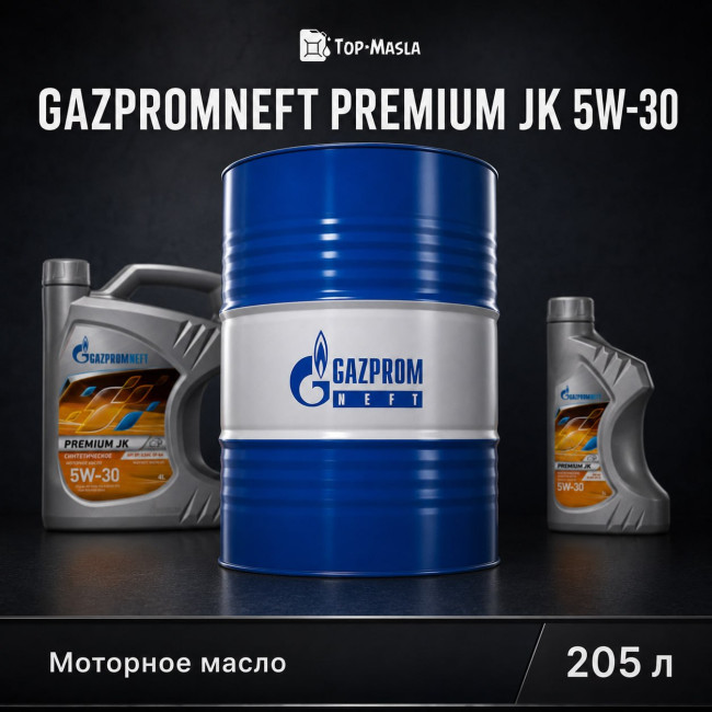 Моторное масло Gazpromneft Premium JK 5W-30 Моторное масло Gazpromneft Premium JK 5W-30