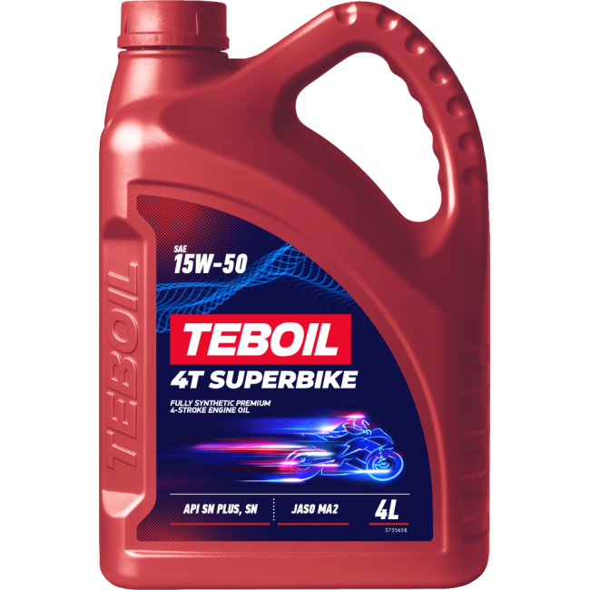 Моторное масло TEBOIL 4T SUPERBIKE 15W-50 Моторное масло TEBOIL 4T SUPERBIKE 15W-50